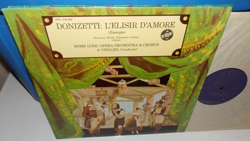 1973 donizetti elisir - donizetti, l'elisir