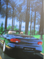 Chrysler Stratus +Cabrio Prospekt Katalog LE,Sunset 2.0 LX 2.5 11/1998 brochure