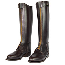 Stivali uomo in vera pelle da