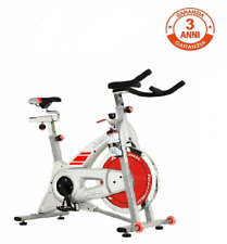 SPIN BIKE A CINGHIA BICI DA SPINNING A CASA VOLANO 24KG  COMPUTER MULTIFUNZIONE