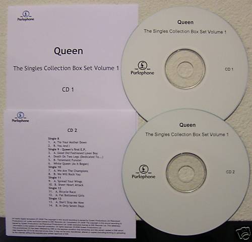 Queen singles collection box - queen,