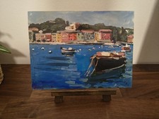 Quadro dipinto a olio con