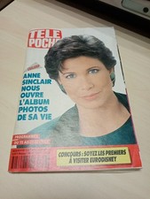 Magazine television TV TELE POCHE 1357-février 1992-anne sinclair