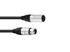 Cavo altoparlanti xlr nero - 3m,