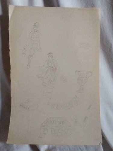 Vecchio disegno teatro - vecchio, da