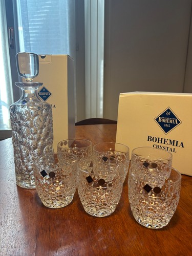 Servizio liquore cristallo - servizio,