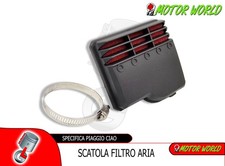 Filtro aria per PIAGGIO CIAO SI BRAVO BOXER carburatore ciclomotore tipo Malossi