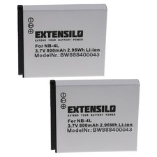 2x Batteria per Canon Digital