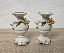 Coppia di vasi in ceramica