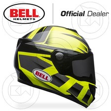 CASCO INTEGRALE BELL SRT PREDATOR MOTO ALTA VISIBILITÀ/NERO LUCIDO GLOSS HI-VIZ