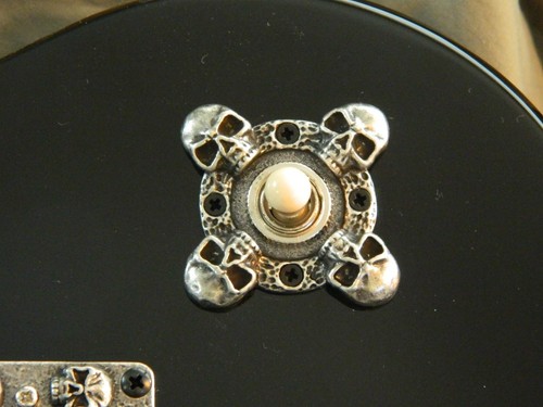 Skull toggle switch - toggle, cover