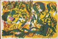 UGO MAFFI +Litografia + 1973+ 65x45 cm. - es. 29/60+ Lodi+ Graphis Arte