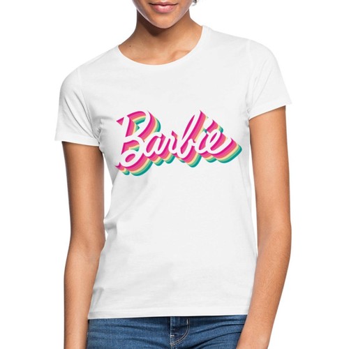 Shirt donna barbie logo - donna,