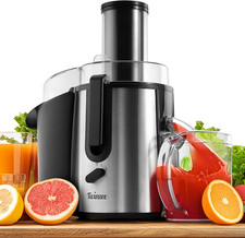 Centrifuga 850W Estrattore Frutta E Verdura – Juicer Con Bocca Da 75 Mm E 2 Velo