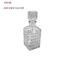 10 bottiglie decorate in vetro bottigline bomboniere liquore regalino fine festa