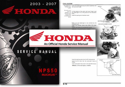 Honda nps50 ruckus zoomer - nps50,