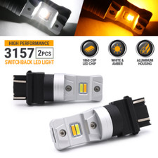 White/Amber 3157 LED DRL