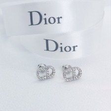 Dior crystal stud earrings - dior,