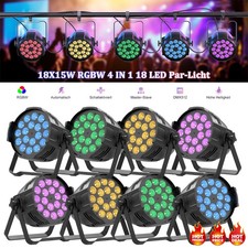 270W LED Par RGBW 18 LED illuminazione palco DMX party faro effetto luce