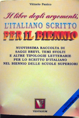 Libro degli argomenti l - degli, l'