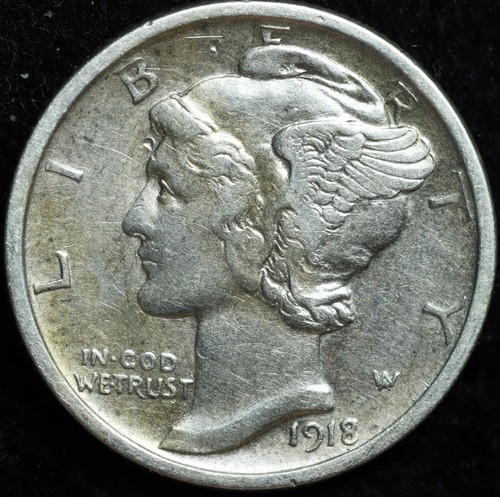 1918 mercury dime zecca - 1918-d,
