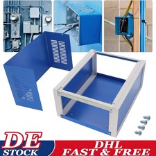 Alloggiamento vuoto in metallo alloggiamento in alluminio elettronica alimentatore alloggiamento scatola 25 x 19 x 11 cm blu IT