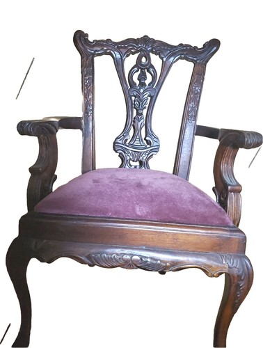 Sedia chippendale miniatura - sedia,
