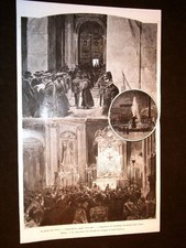 Roma Malattia di Papa Leone XIII San Pietro Appartamento Santissimo Sacramento