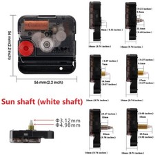 Orologio da parete silenzioso tipo Sweep meccanismo movimento 12888 ricambio orologio al quarzo