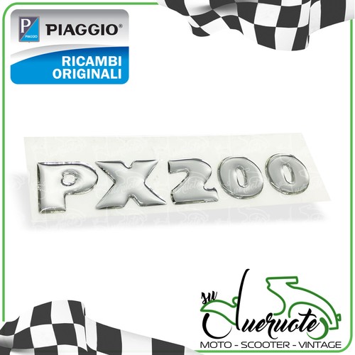 Targhetta scritta vespa 200 - scritta,