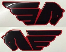2 Adesivi Resinati Sticker 3D