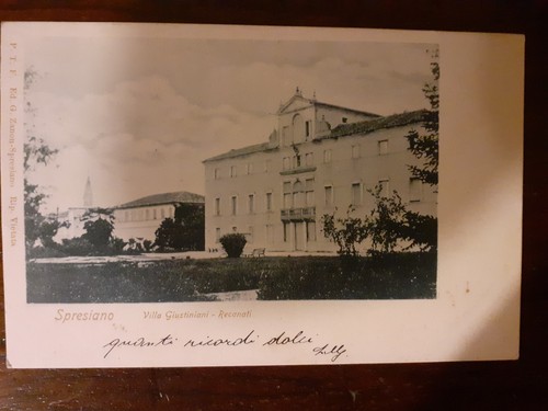 Cartolina spresiano villa - cartolina,