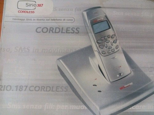 Cordless sirio 187 telecom - cordless,