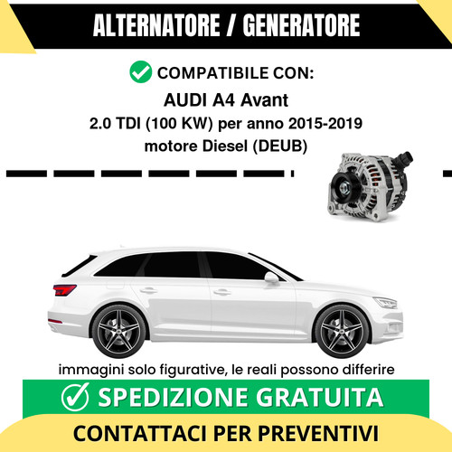 Alternatore audi avant - audi, a4