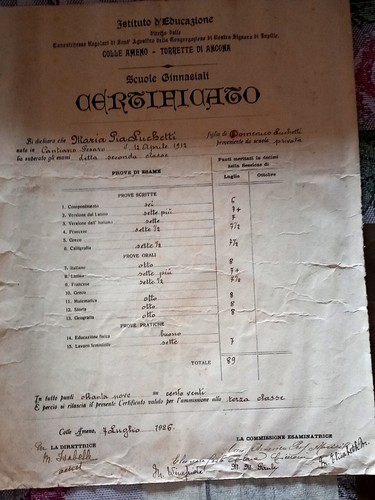 Scuole ginnasiali colle ameno - scuole,
