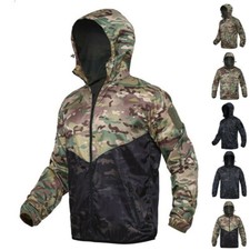 Windbreaker Mens Combat Jacket