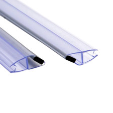 GUARNIZIONE MAGNETICA BOX DOCCIA 6-8mm PVC x2 PROFILO RICAMBIO VETRO TRASPARENTE