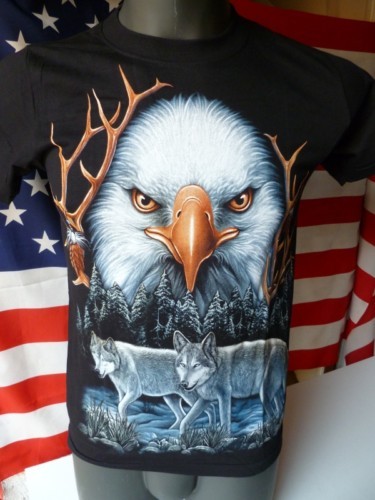 Shirt donna maglia - t-shirt, aquila