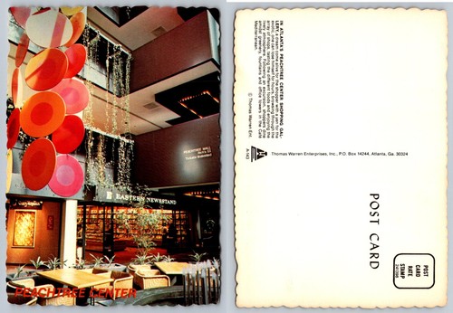 Cartolina epoca peachtree - d'epoca,