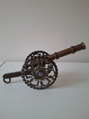 Miniature model bronze cannon - miniature,
