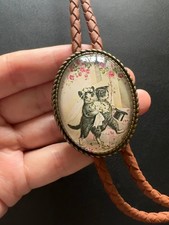 Cravatta vintage matrimonio gatti bolo retrò uomo western cowboy collana regalo matrimonio🎁🎁