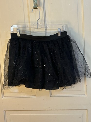 Costume tutù nero glitterato