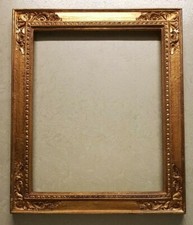Cornice in legno oro foglia