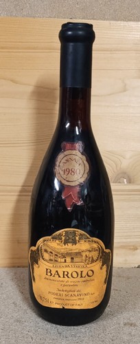 Bottiglia vino barolo - bottiglia,
