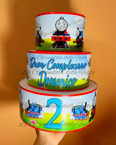 Torta trenino thomas - trenino, 3piani