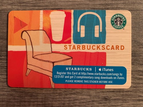 Carta regalo starbucks 2007 - carta,