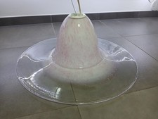 Lampadario veluce vetro - lampadario,