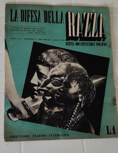 Difesa della razza 1938 - la,