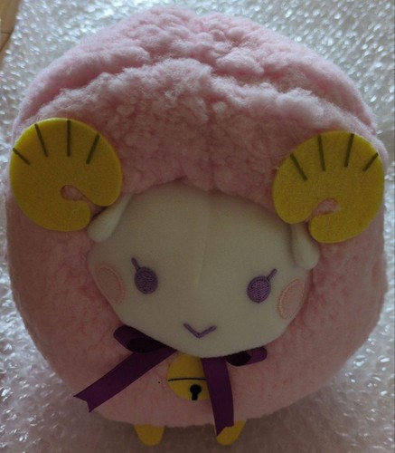 Peluche pecora rosa