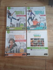 FANTASIA MUSICA STEP BY STEP A + B + C + Spartiti 9788829850075 Lotto 4 Libri